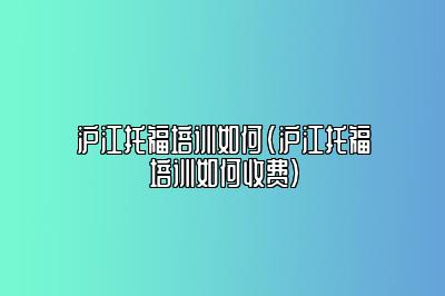 沪江托福培训如何(沪江托福培训如何收费)