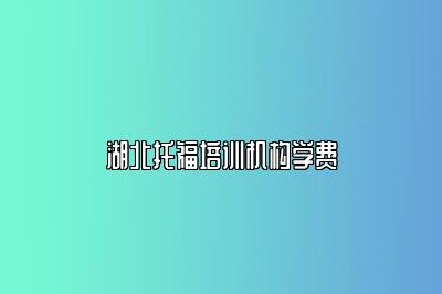 湖北托福培训机构学费