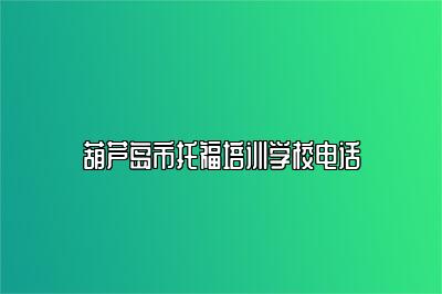 葫芦岛市托福培训学校电话