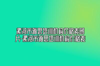 漯河市雅思培训机构价格表图片-漯河市雅思培训机构价格表