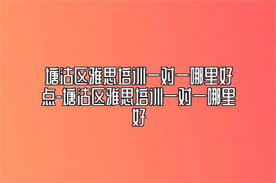 塘沽区雅思培训一对一哪里好点-塘沽区雅思培训一对一哪里好